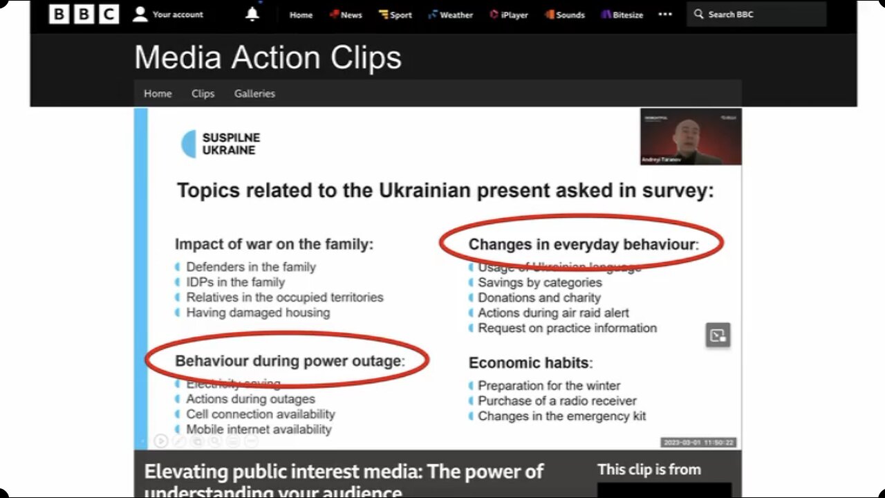 BBC Media Action’s Sombre Success in Ukraine - UK Column News - 24th May 2023