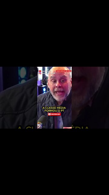 A CLASSE MÉDIA FORMOU O PT #shorts #classemedia #paulocruz #alexandreborges #pt #lula