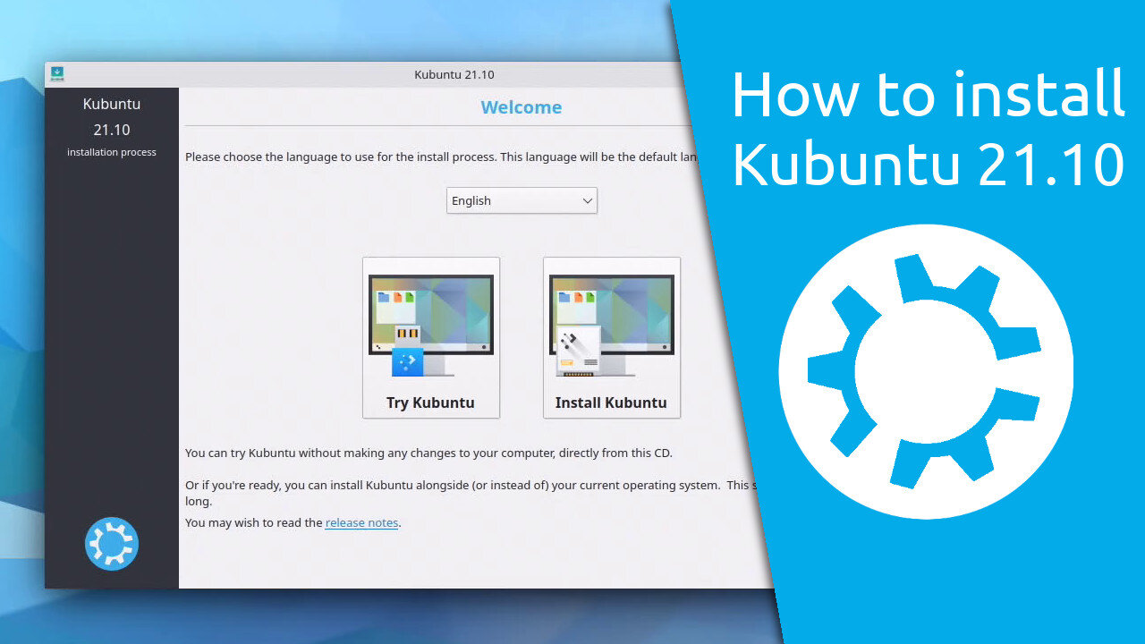 How to install Kubuntu 21.10