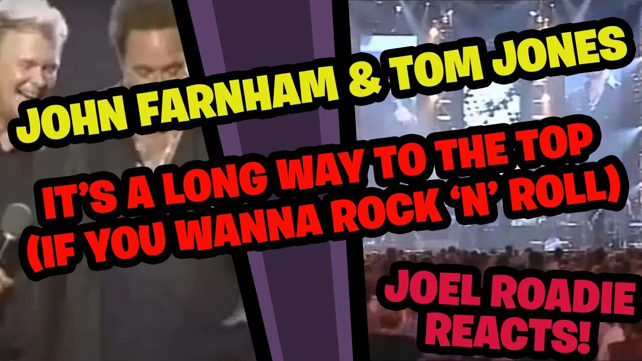 Tom Jones & John Farnham Sing "It's a long way to the top" by AC/DC - Roadie Reacts