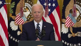 More action, less talk, distinguish Biden's 100-day sprint