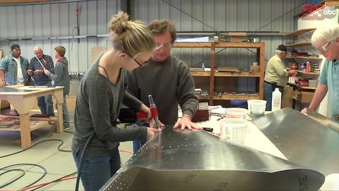 Valley Oaks Charter School builds a plane