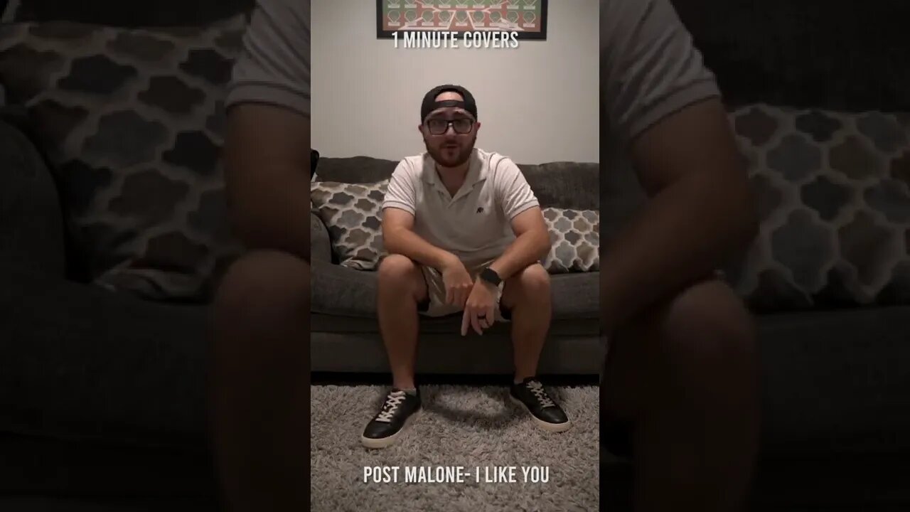 I Like You cover by Post Malone #youtubeshorts #musicmonday #postmalone #ilikeyou