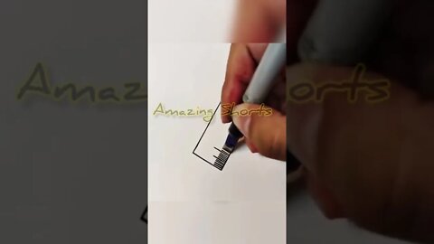Amazing Drawing Work #short #amazingshorts #shorts