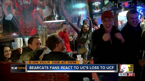 Bearcats fans react to loss to Central Florida