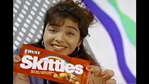 Skittles Candy Commercial (Kristin Kreuk) - 1992