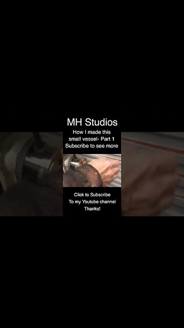 Small container with finial top - Part 1 #Shorts