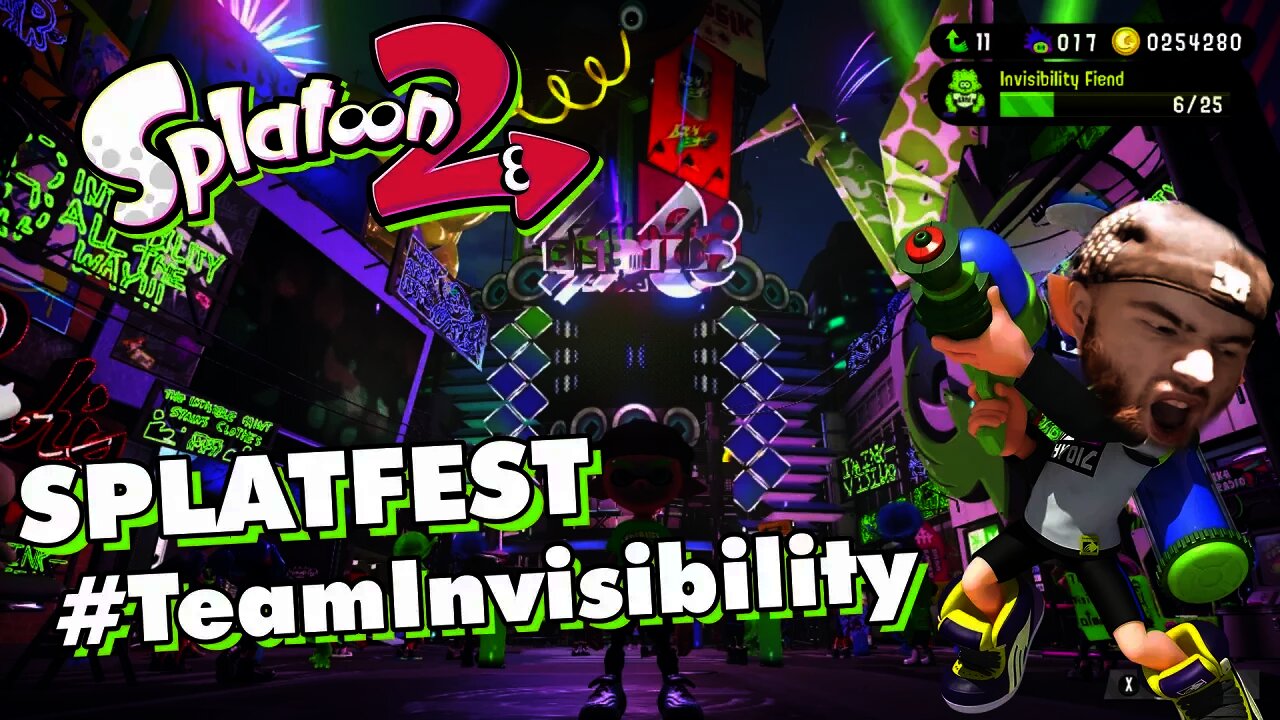 Splatoon 2 - Splatfest #TeamInvisibility VS #TeamFlight! (Destroying Flight as Invisibility)!