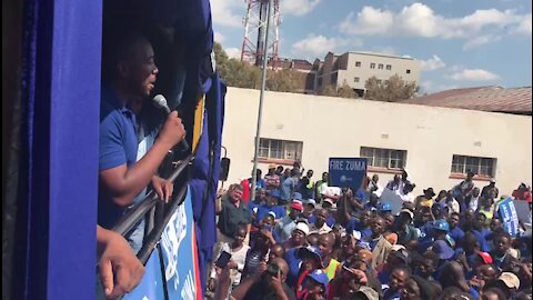 Maimane leads DA anti-Zuma march in Limpopo (Exq)
