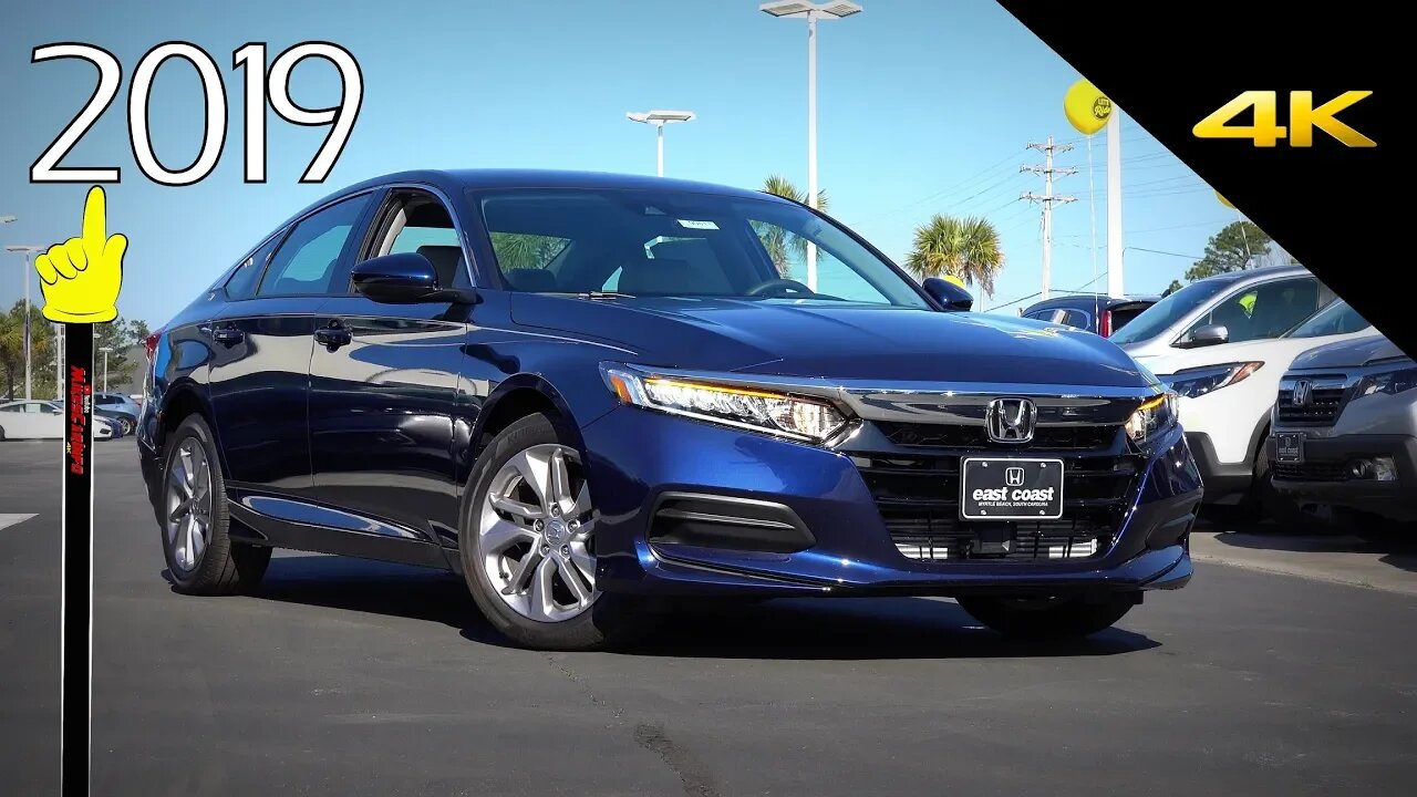 2019 Honda Accord LX - Detailed Look in 4K