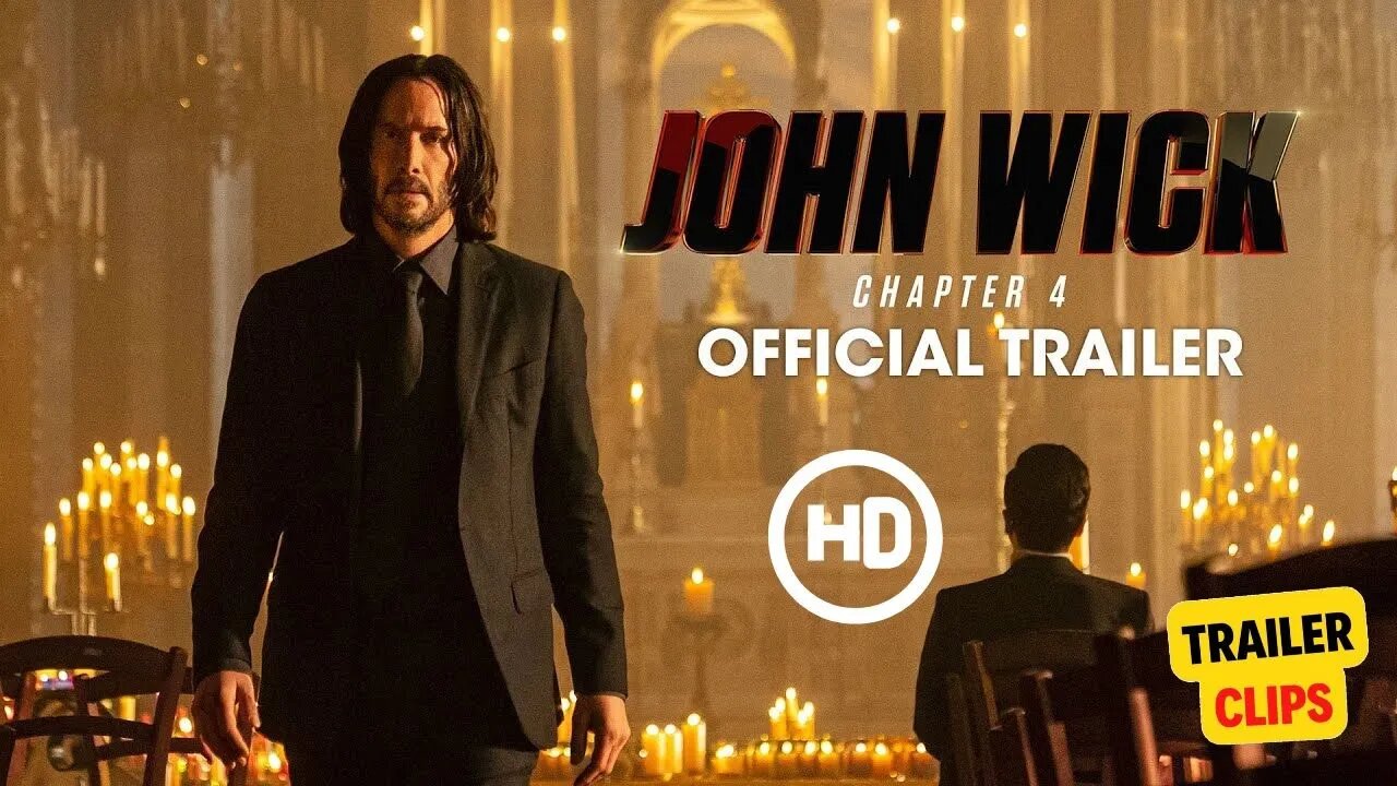 John Wick: Chapter 4 (2023 Movie) Official Trailer – Keanu Reeves, Donnie Yen, Bill Skarsgård