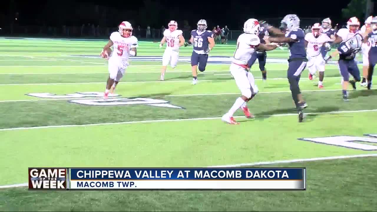 Chippewa Valley beats Macomb Dakota in WXYZ Game of the Week