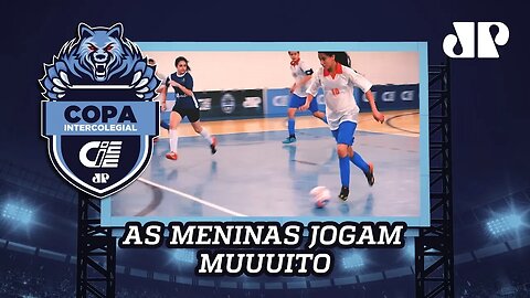 O futsal feminino ganha ESPAÇO e se torna DESTAQUE na COPA CIEE JOVEM PAN