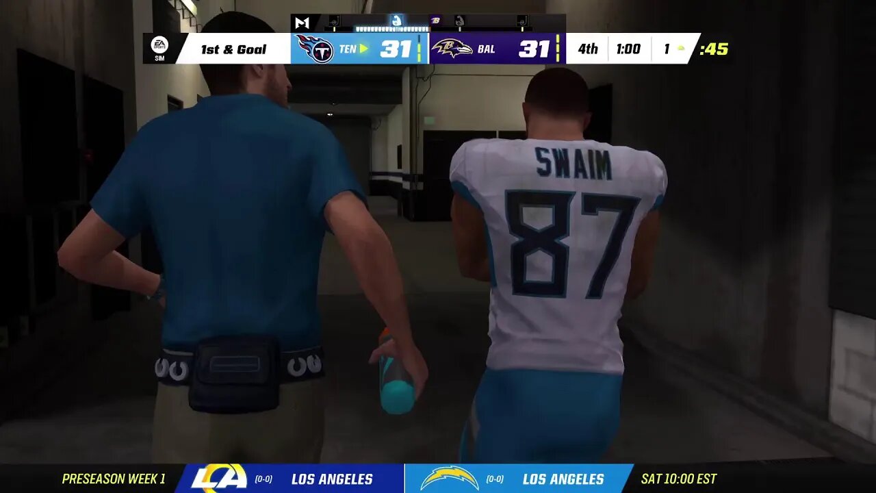 Ravens Franchise Preseason Game 1 PS5 4K60fps Performance Mode Set 4 Hardest All Madden