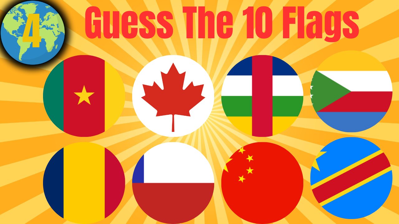 Guess The Country By Flags in 10 sec | Top Flags Challenge