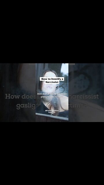 How does a female narcissist gaslight their victims #narcissist #shorts