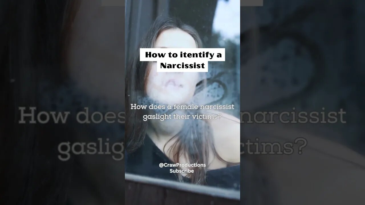 How does a female narcissist gaslight their victims #narcissist #shorts