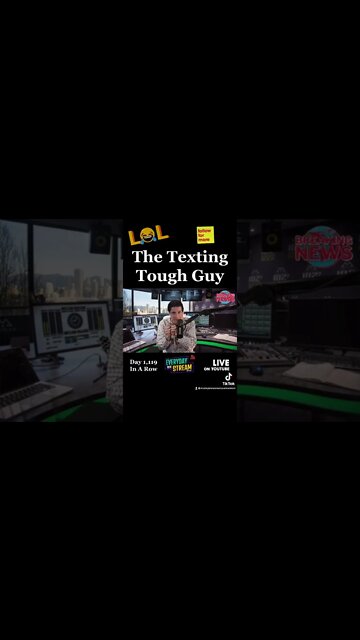 Texting Tough Guy #comedyshorts #shorts