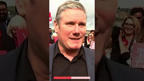 A DELIGHTED Keir Starmer celebrates 'a very very good night' for Labour Party #shorts