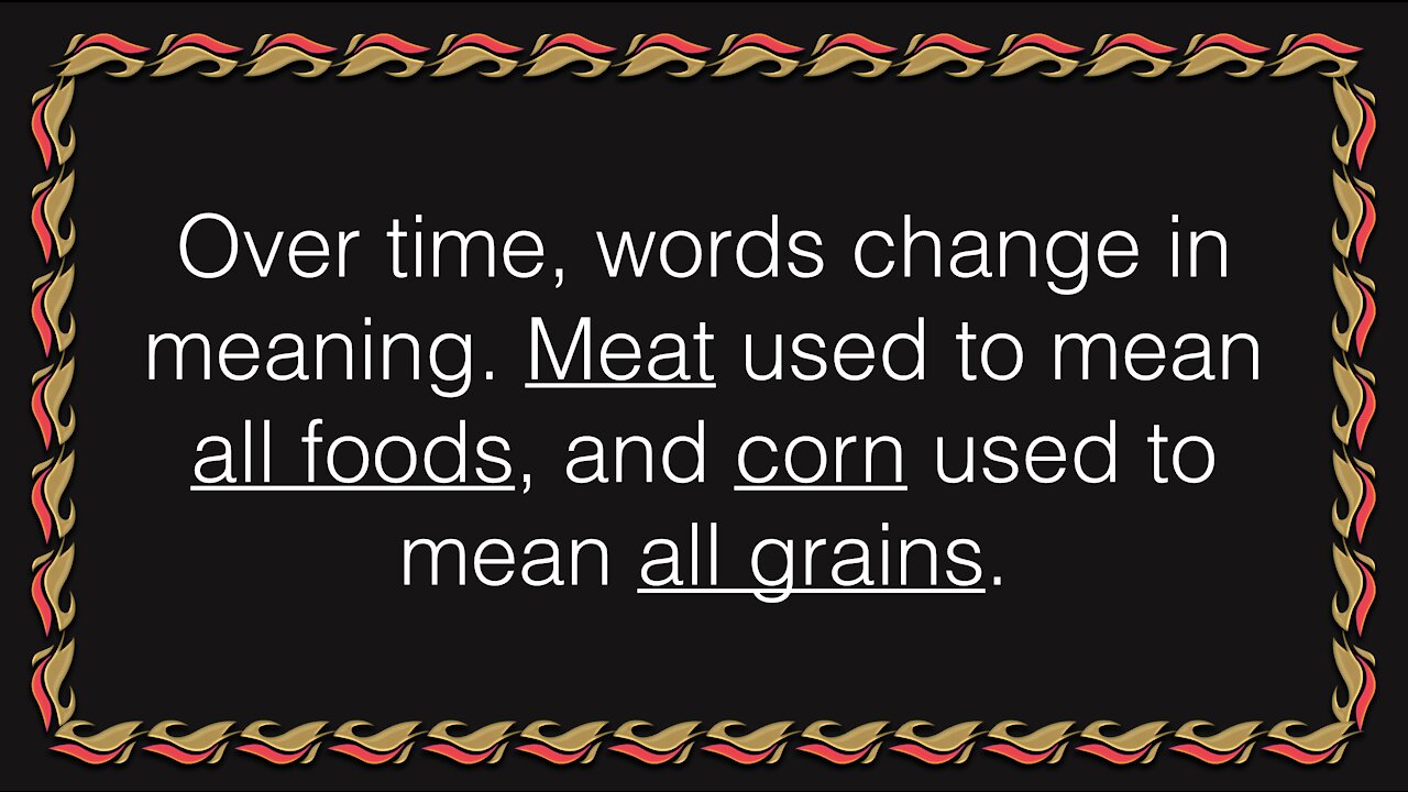 071. Plucking ears of corn (grain) on the Sabbath. Was that work? Matthew 12:1, Mark 2:23, Luke 6:1