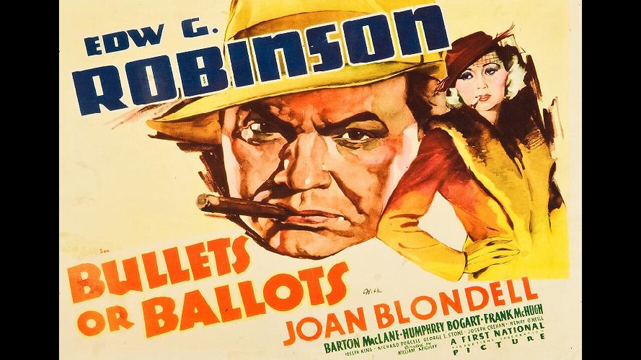 BULLETS OR BALLOTS 1936 Crusading Police Captain Needs a Corrupt Cop's Help FULL MOVIE in HD