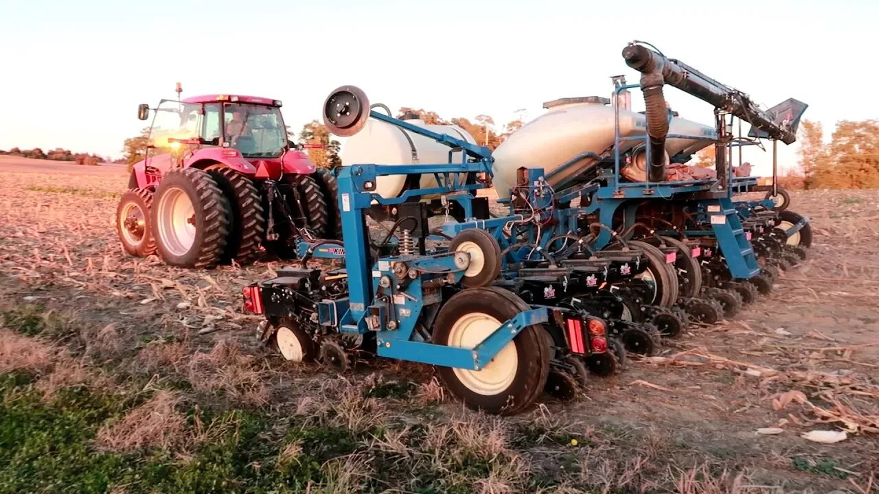 Planting Rye for 2019 Pumpkin Crop