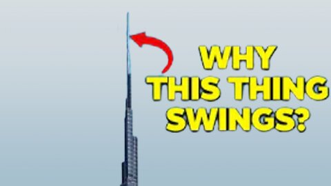 Why Top of Burj Khalifah Swings ? | Engineering Secrets of Burj Khalifah
