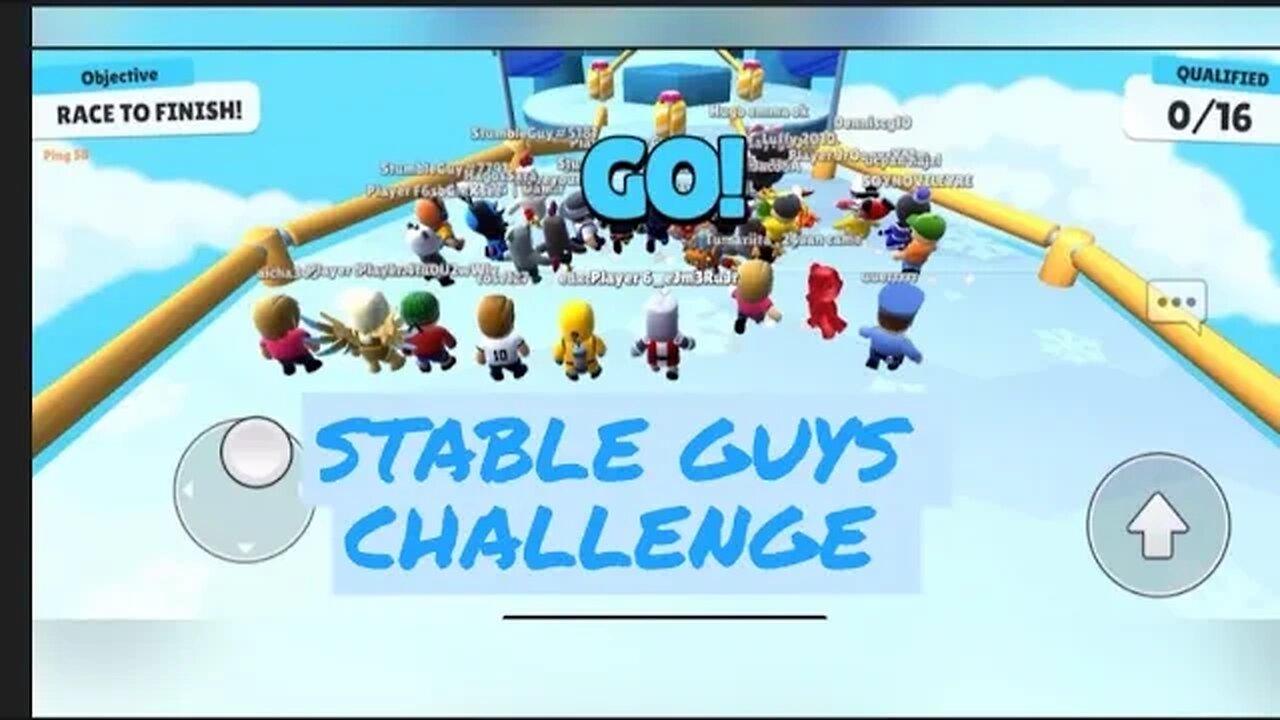 Stamble guys challenge first try #stambleguys