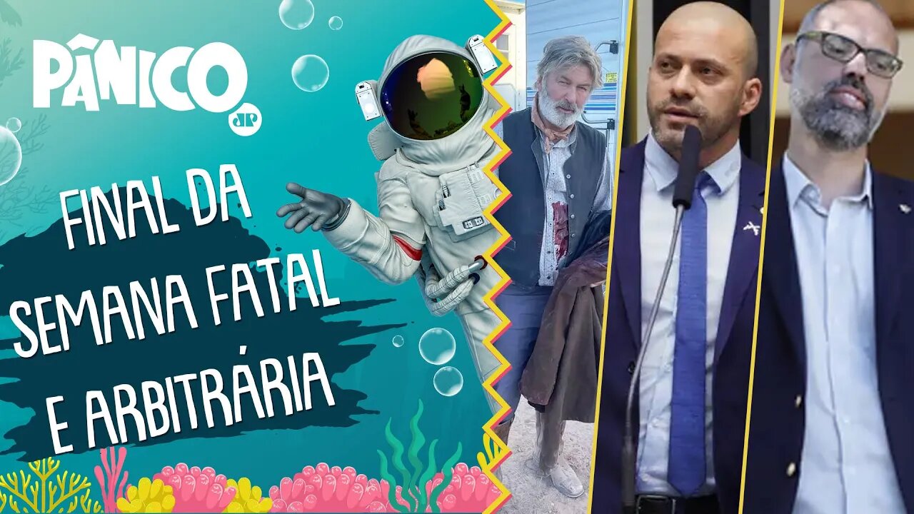 TIROS DE ALEC BALDWIN E PRISÕES DE DANIEL SILVEIRA E ALLAN DOS SANTOS GERAM TERROR