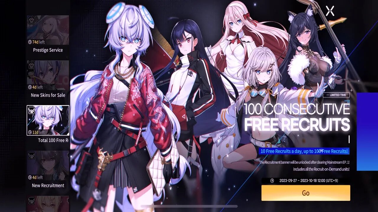 CounterSide 100 Free Rolls! What'd I get ??