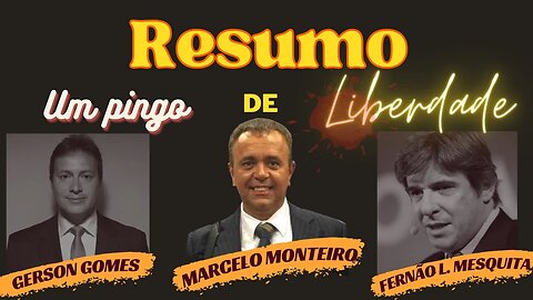 UM PINGO DE LIBERDADE / RESUMO / Marcelo Rocha Monteiro (8/JAN)