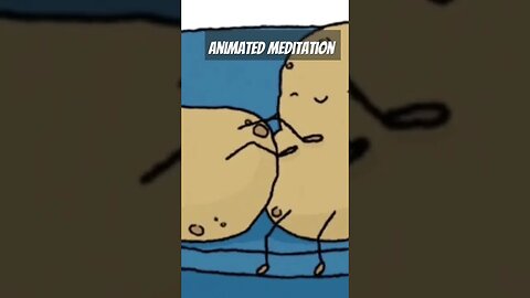 animated meditation #relaxingsounds #midlifemike #funny