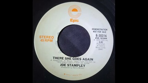 Joe Stampley – There She Goes Again