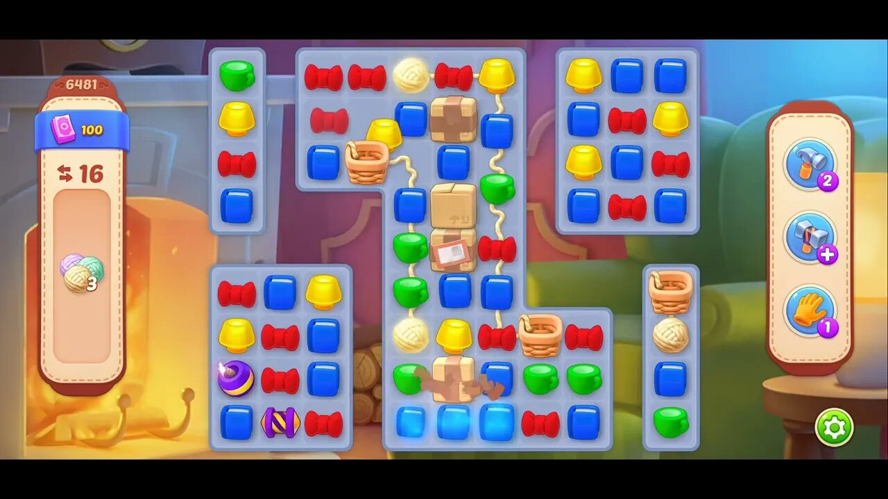 Playrix Homescapes Gameplay Walkthrough Level 6481