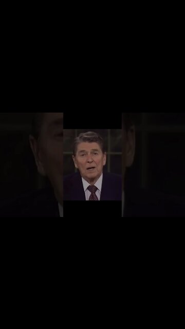 President Reagan's Famous 'WE THE PEOPLE' Speech