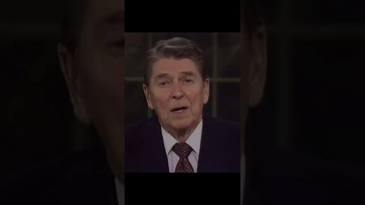 President Reagan's Famous 'WE THE PEOPLE' Speech