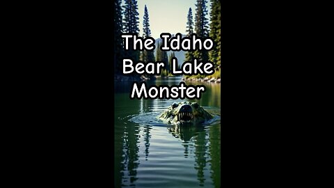 The Idaho Bear Lake Monster.