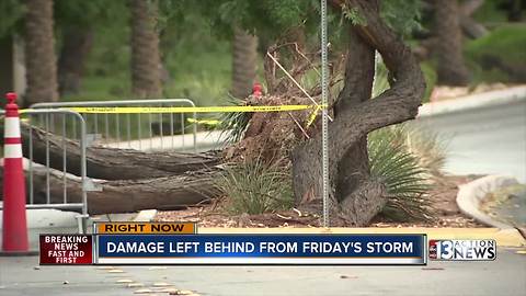 UPDATE: Thunderstorms leave trail of destruction through Henderson & Las Vegas