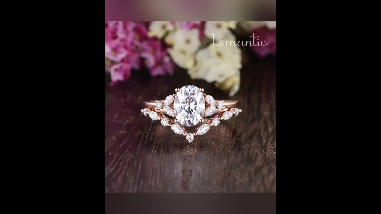 Rose gold diamond ring design #