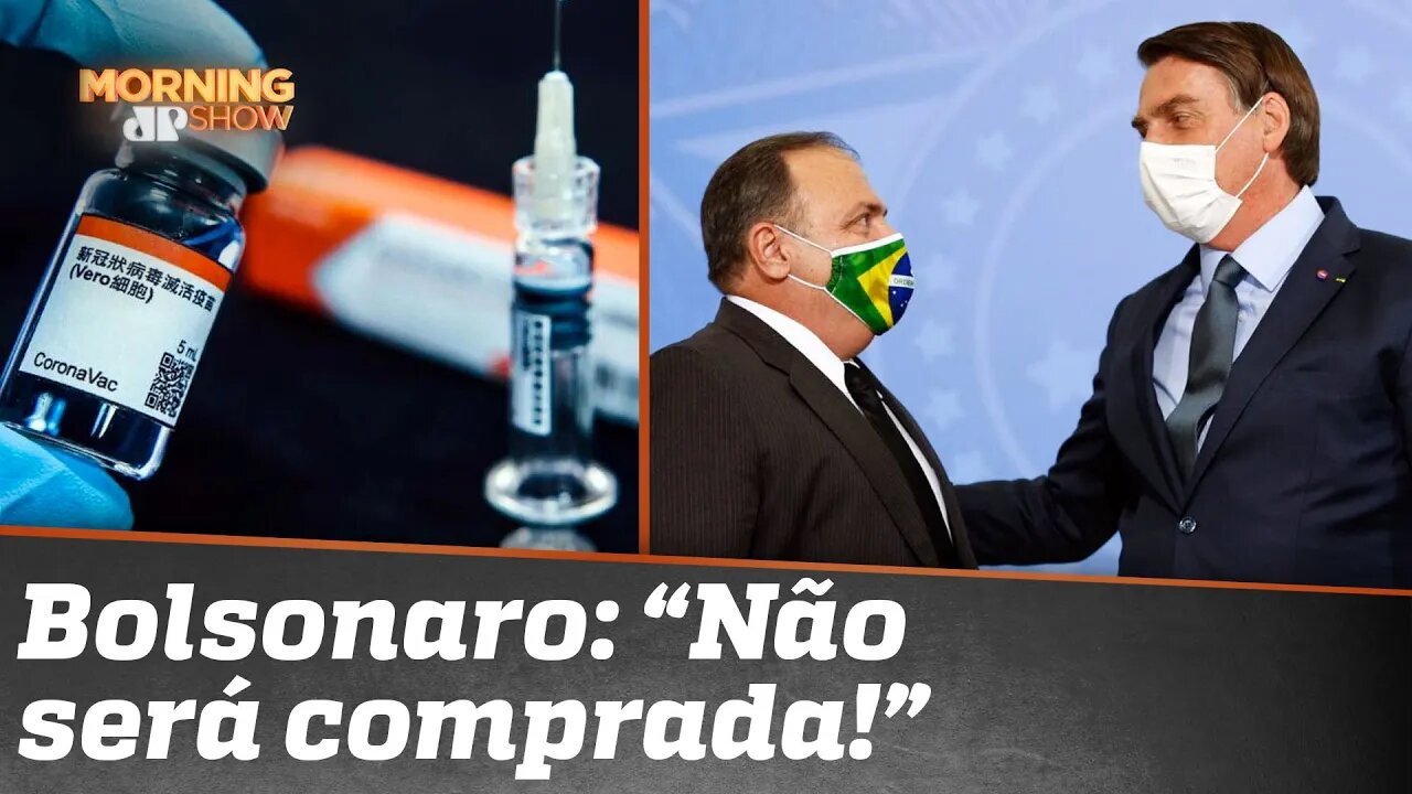 Contradizendo ministro, Bolsonaro afirma que governo não comprará “vacina chinesa”