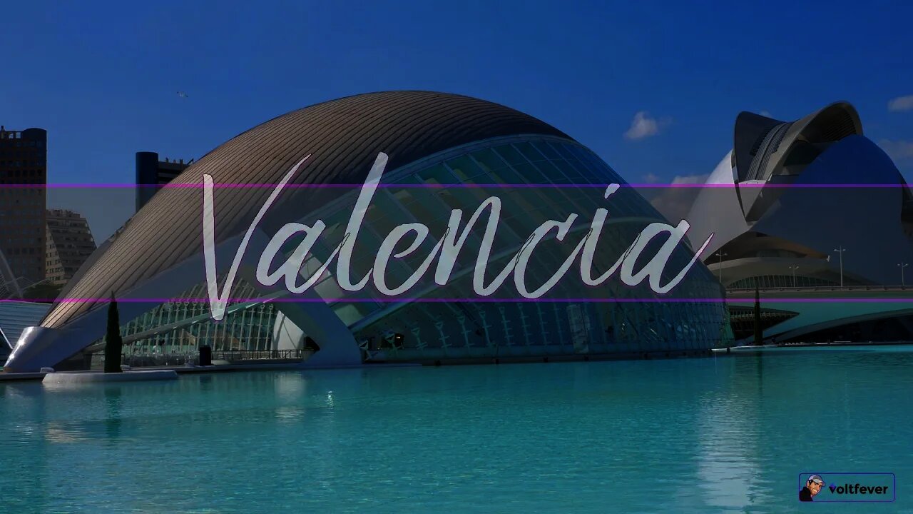 City walking tour Valencia in 4k | Städtetour durch Spaniens drittgrößte Stadt Valencia in 4k