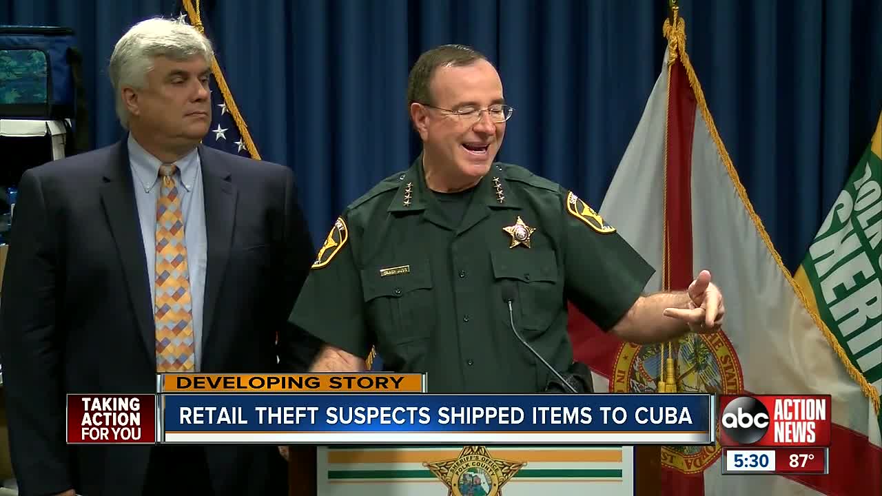 Sheriff: Retail theft suspects stole more than $2 million in health, beauty products across Florida