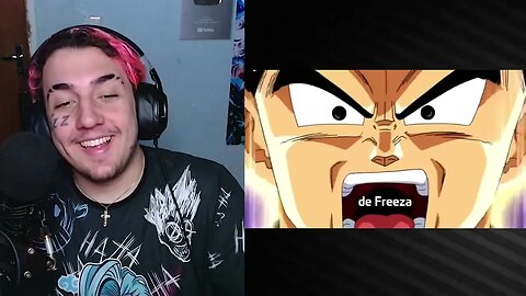 Goku e Vegeta VS. Saitama e Garou | Combate de Rima [Prod. Kayro] Muriel React