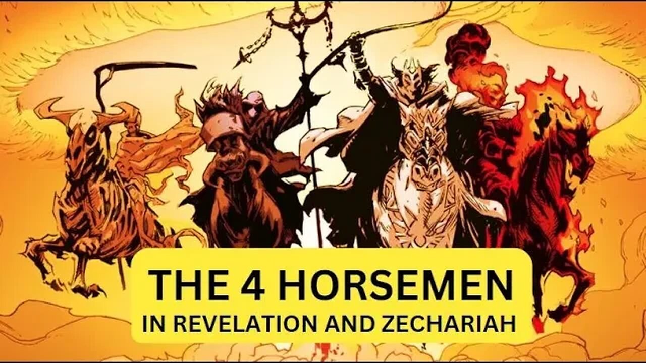 4 Horsemen of Revelation and Zechariah