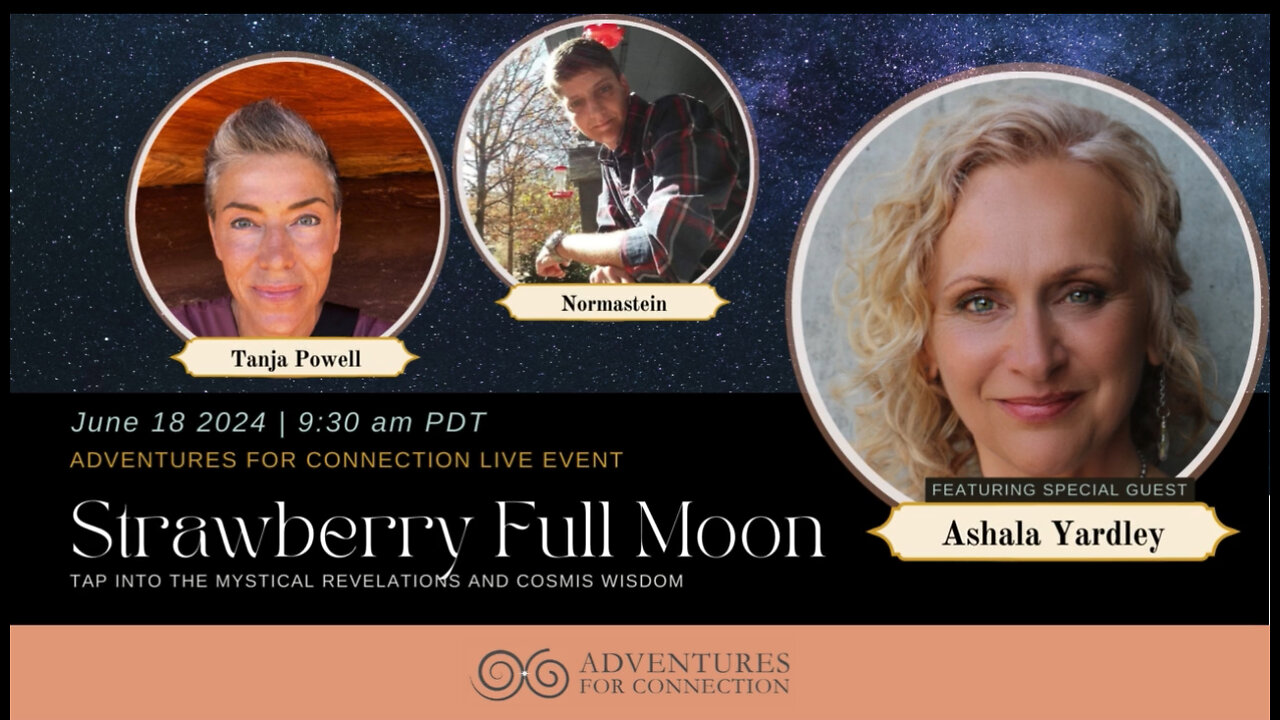 AFC PRESENTS STRAWBERRY FULL MOON WITH ASHALA YARDLEY