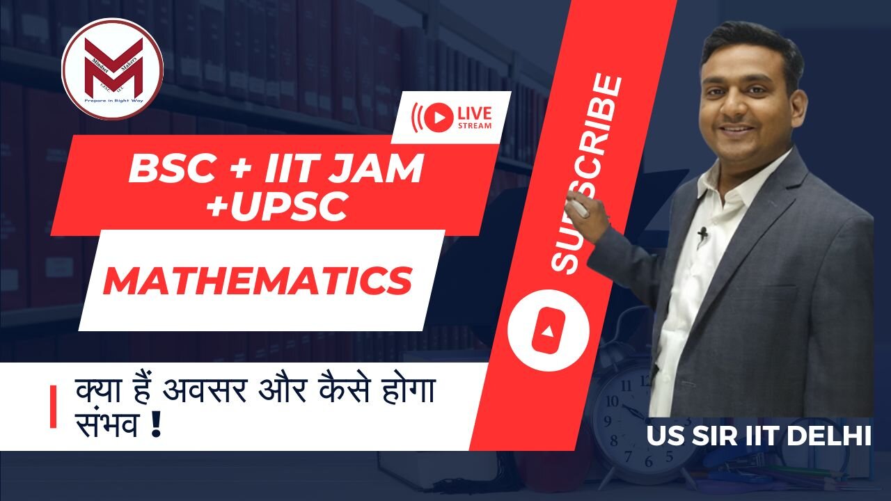 Join for systematic learning | UPSC IAS & IFoS Mathematics Optional