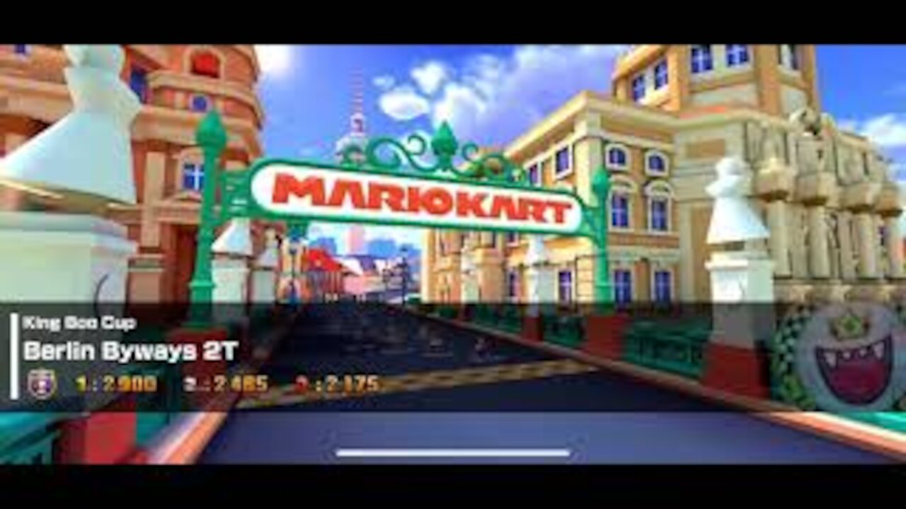 Mario Kart Tour - Berlin Byways 2T Gameplay (Berlin Tour)