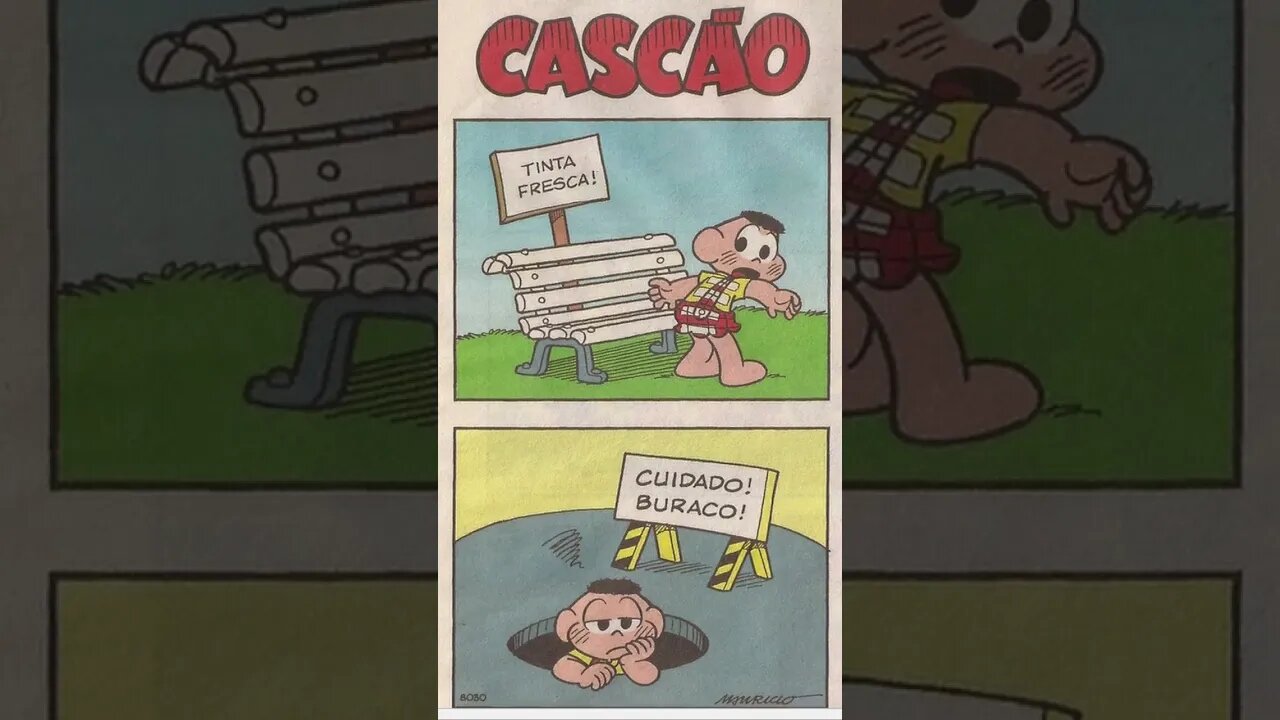 Cascão [Pause o Vídeo Caso Não Consiga Ler]