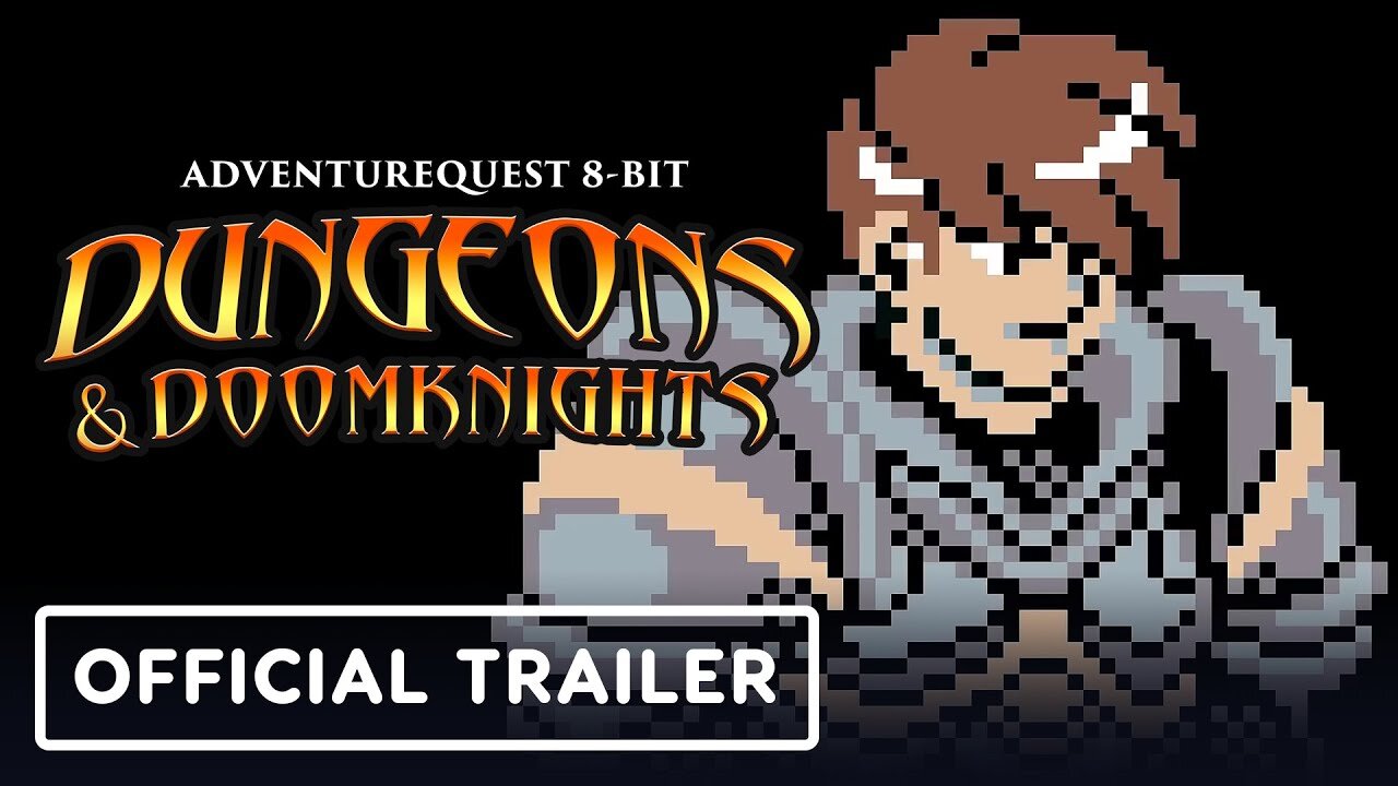 AdventureQuest 8-Bit: Dungeon & DoomKnights - Official Nintendo Switch Announcement Trailer