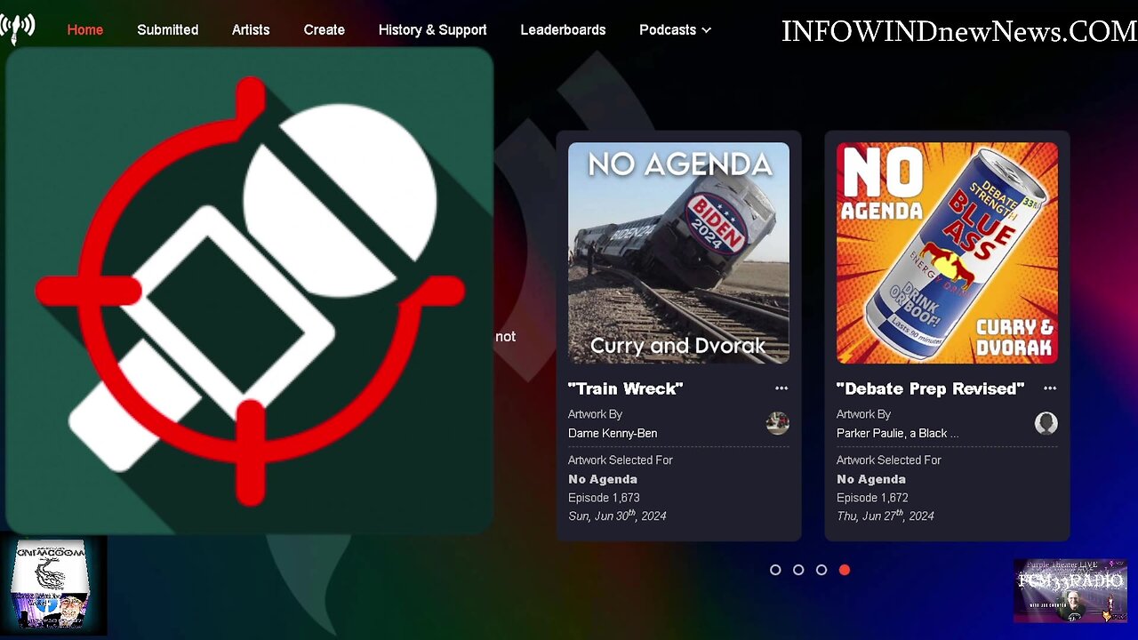 No Agenda Show Special LIVE Re-Stream INFOWIND new News #Ears